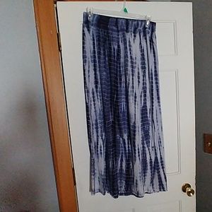 LOFT Tie-Dyed Skirt